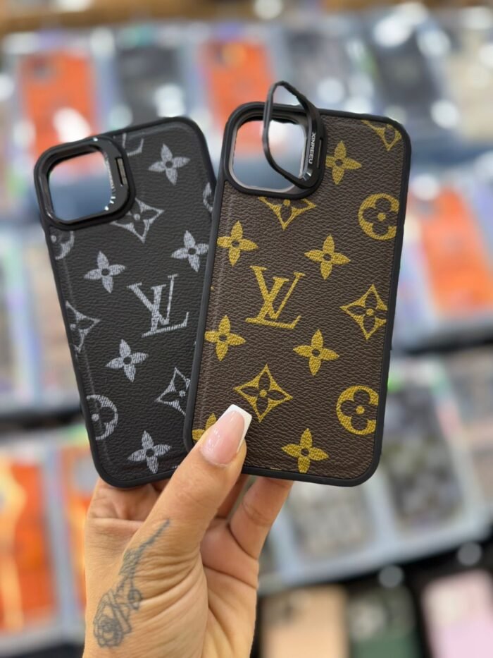 Capa Case Luxo Couro com Suporte na Câmera - Imagem 6