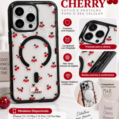 Capa MagSafe  Cerejinha 🍒