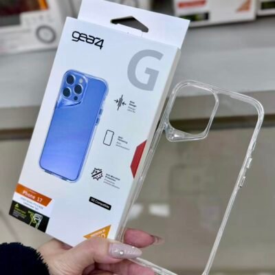 Capa GEAR4 Transparente Não Amarela Linha 17