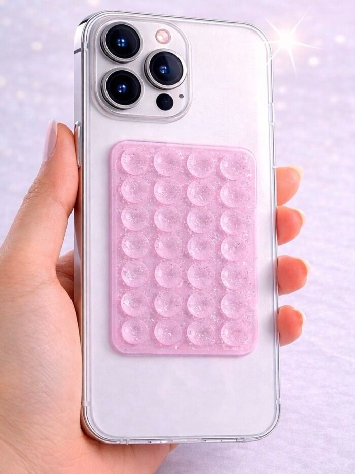 Ventosa Glitter Adesivo Colorido Pequeno - Imagem 5