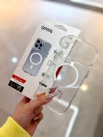 Capa GEAR4 MagSafe Transparente Não Amarela Linha 17