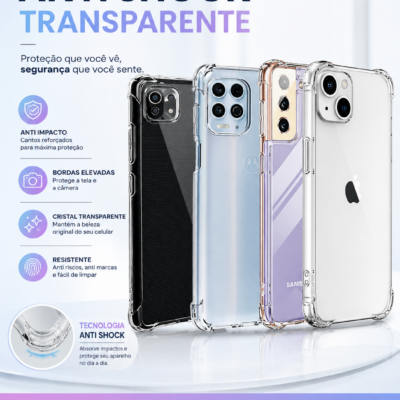 Capa Anti Shock TPU Transparente