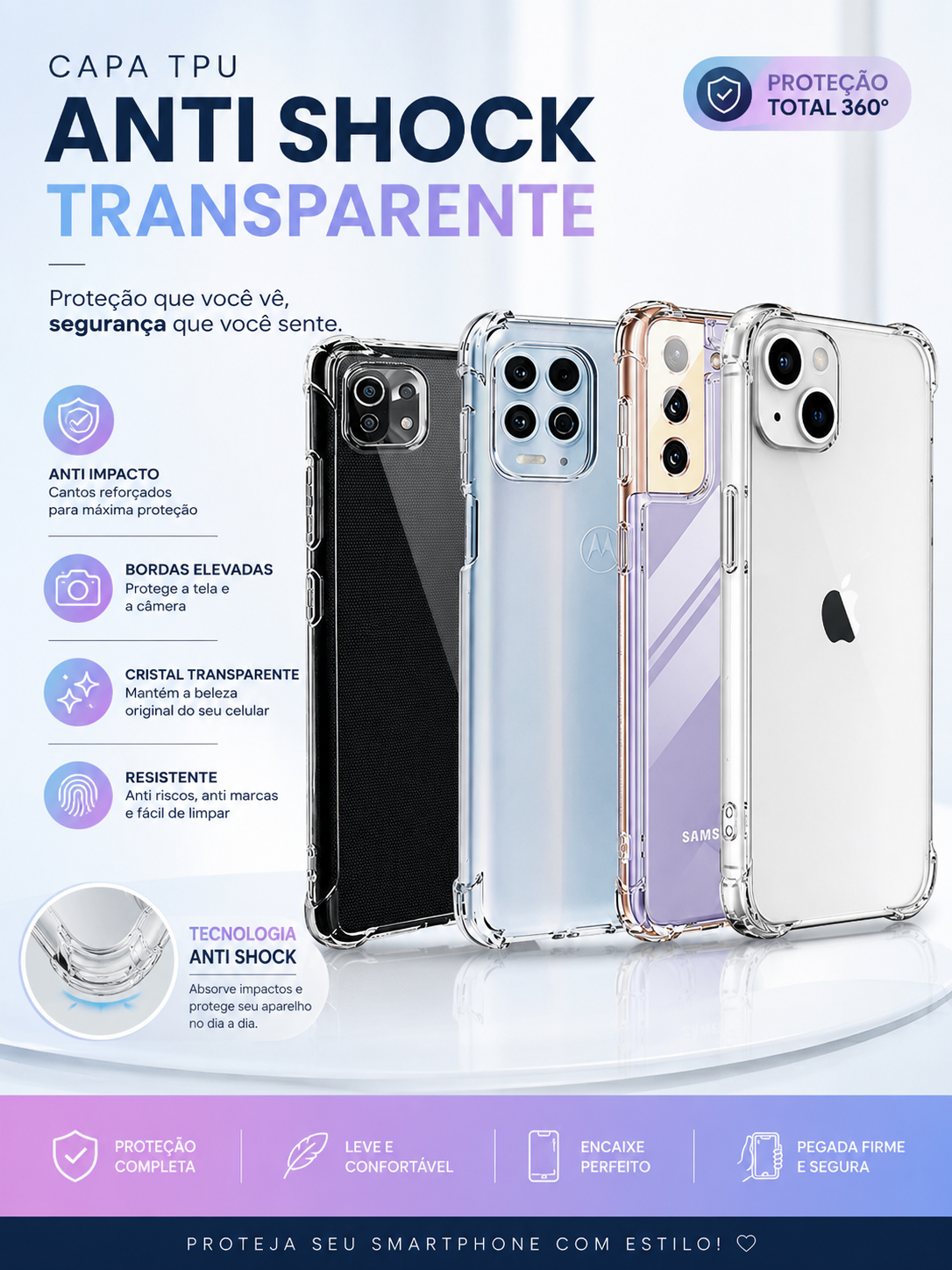 22f2883d-58be-44d3-b914-0b96152a9d33-2 Capa Anti Shock TPU Transparente - Imagem 1
