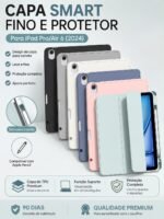 Capa Case IPad/Tablet Smart Silicone - Imagem 3