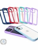 Capa Silk Borda Silicone Antiderrapante iPhone
