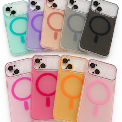 Capa Fosca Candy com magsafe e Películas pra iphones