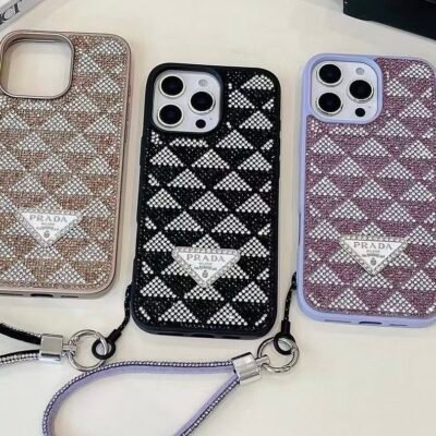 Capa Luxo strass Prada