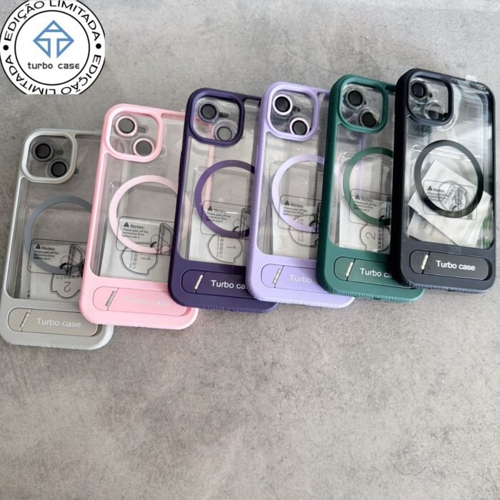 Capa Suporte Turbo Case com MagSafe e Película de Câmera - Imagem 2