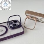 Capa Premium Borda Colorida Magsafe com Suporte na Camera e Película de Lente - Imagem 2