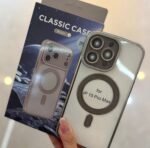 Capa TPU Borda Cor Metelica MagSafe Câmera Fechada - Imagem 5