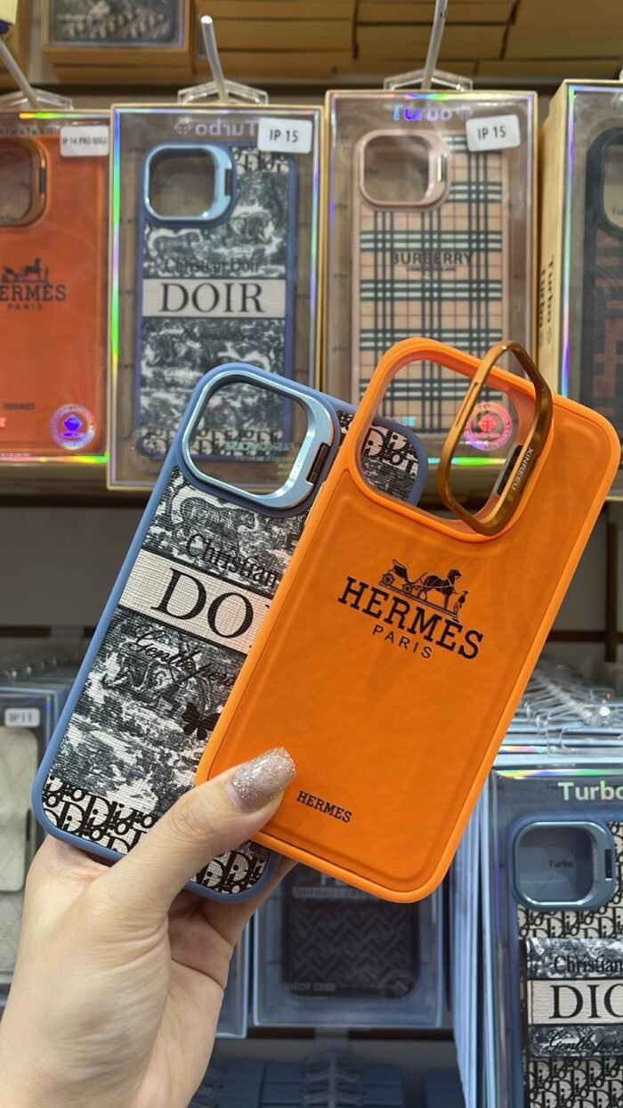 Capa Case Luxo Couro com Suporte na Câmera - Imagem 2