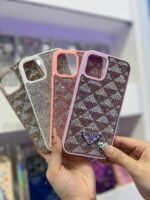 Capa Luxo strass Prada - Imagem 3