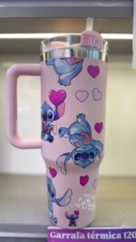 Garrafas Personalizada 1200ML com canudo plástico - Imagem 7