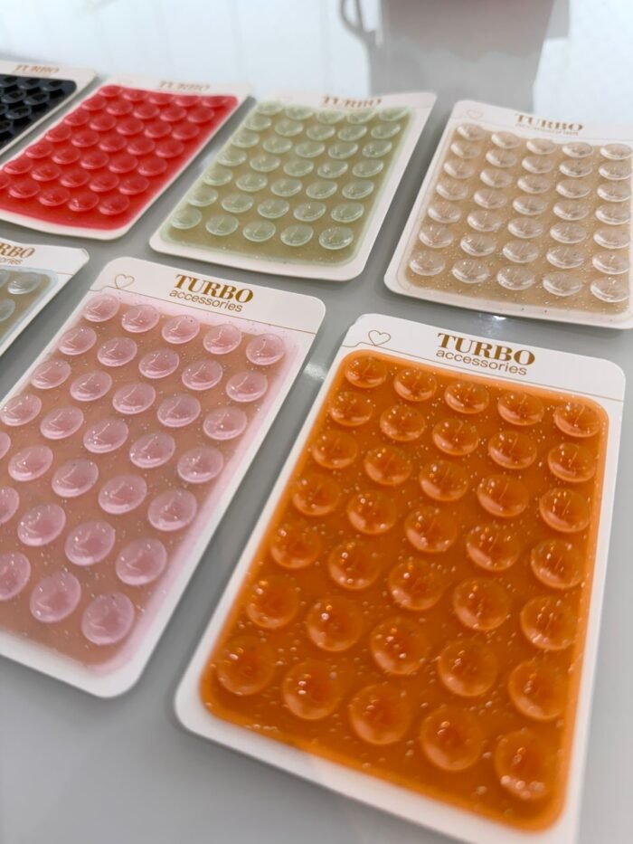 Ventosa Glitter Adesivo Colorido Grande - Imagem 10