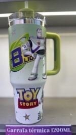 Garrafas Personalizada 1200ML com canudo plástico - Imagem 5