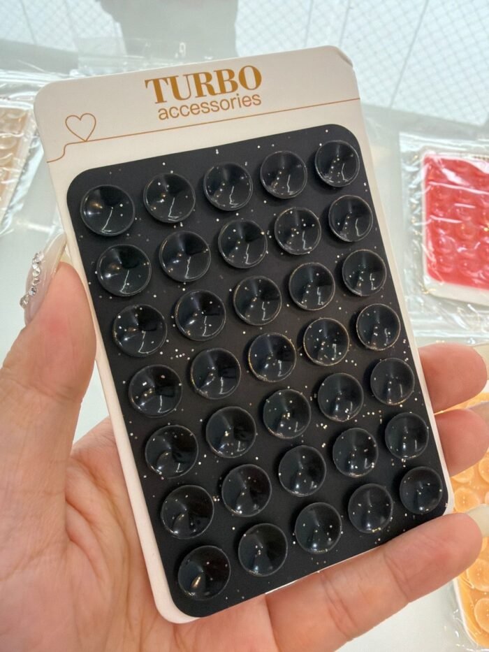 Ventosa Glitter Adesivo Colorido Grande - Imagem 7