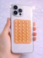 Ventosa Glitter Adesivo Colorido Pequeno - Imagem 4