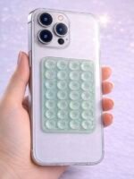 Ventosa Glitter Adesivo Colorido Pequeno - Imagem 2