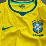 Camisa do Brasil Versão Jogador igual Original Tecido Tailandesa - Imagem 5