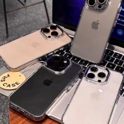 Capa Space Cristal Transparente Metálica Android Redmi