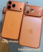 Capa Case AG Vidro Laranja Transforma em iPhone - Imagem 3