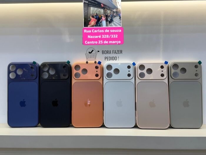 Capa Case AG Transforma em iPhone 17pro/17promax - Imagem 8