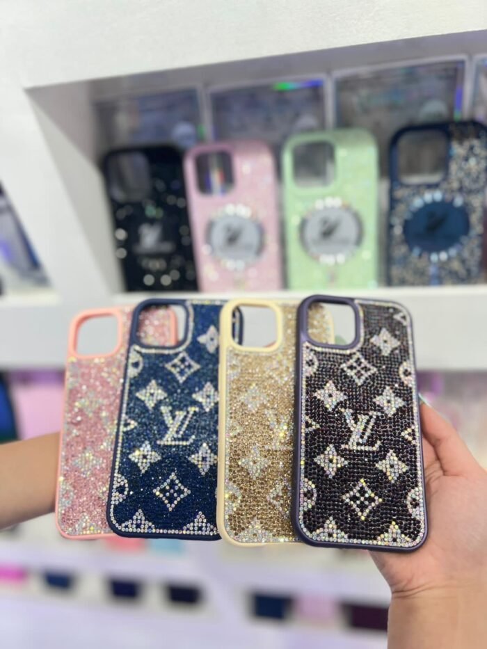 Capa Luxo Strass LV - Imagem 5