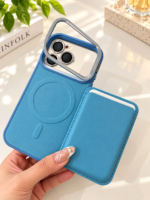 Capa Couro Porta Cartão MagSafe com suporte - Imagem 6