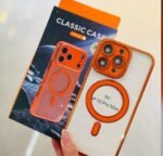 Capa TPU Borda Cor Metelica MagSafe Câmera Fechada - Imagem 8