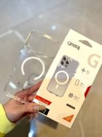 Capa GEAR4 MagSafe Transparente Não Amarela Linha 17 - Imagem 5