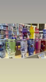 Garrafas Personalizada 1200ML com canudo plástico