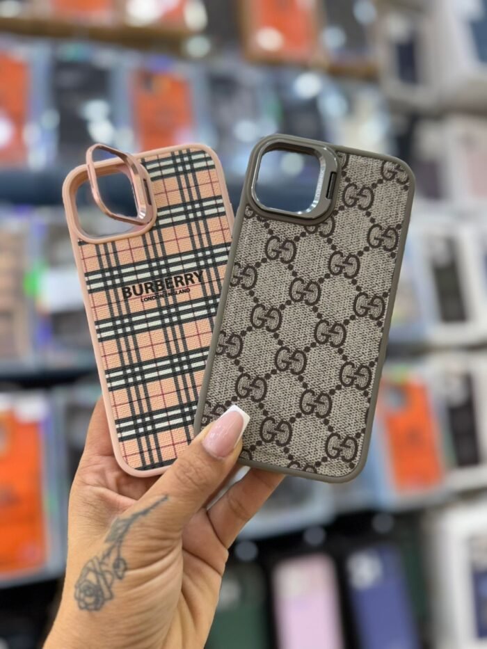 Capa Case Luxo Couro com Suporte na Câmera - Imagem 5