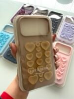 Capa Com Ventosa ❤️ Cravejada de silicone aveludada