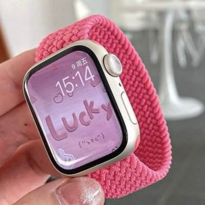 Pulseira de Tecido Nylon Elástica para AppleWacht