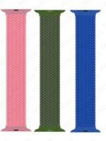 Pulseira de Tecido Nylon Elástica para AppleWacht - Imagem 3