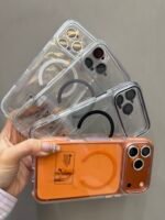 Capa Transparente MagSafe Anti-Amarela com kit películas de câmeras 17Pro Max/18Pro Max - Imagem 2