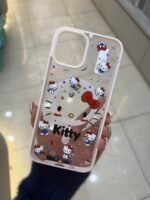 Capa Hello Kitty MagSafe acrílica rígida - Imagem 6