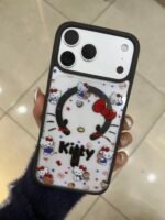 Capa Hello Kitty MagSafe acrílica rígida - Imagem 5