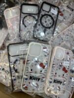 Capa Hello Kitty MagSafe acrílica rígida - Imagem 2