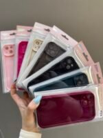 Capa silicone macio de color sólida airbag com proteção câmera - Imagem 3
