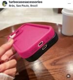 Capa silicone macio de color sólida airbag com proteção câmera - Imagem 5