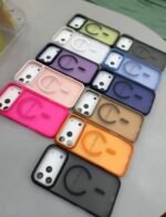 Capa Bold Aro Metálico Ressaltado Câmera com magsafe Fosca - Imagem 2