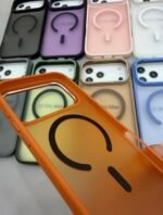 Capa Bold Aro Metálico Ressaltado Câmera com magsafe Fosca - Imagem 3