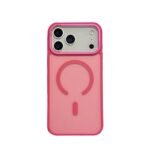 Capa Bold Aro Metálico Ressaltado Câmera com magsafe Fosca - Imagem 16