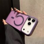 Capa Bold Aro Metálico Ressaltado Câmera com magsafe Fosca - Imagem 17