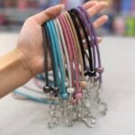 Cordão Strass Decorada Bolinha Strass Transversal - Imagem 2