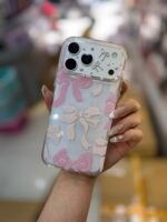 Capa acrílica não amarela fundo com detalhes tendência 🍒🎀🌹 - Imagem 4