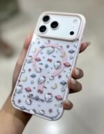 Capa Hello Kitty MagSafe acrílica rígida