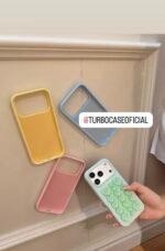 Capa Com Ventosa ❤️ Cravejada de silicone aveludada - Imagem 2