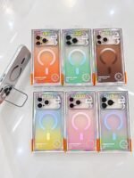 Capa Degrade Fosca Candy com MagSafe e Suporte